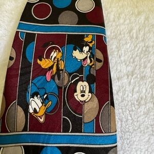 Vintage Disney Tie EUC  Picasso Mickey Mouse, Donald Duck, Goofy,‎ And Pluto